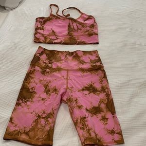 Electric & Rose Cali Tie-Dye bike short